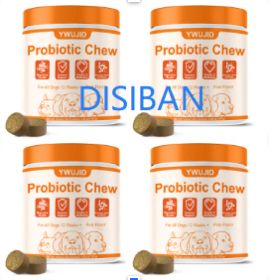 Skin & Coat Chew For Dog. Skin & Coat Chew For Dog (Option: DIERBAN-4PCS)